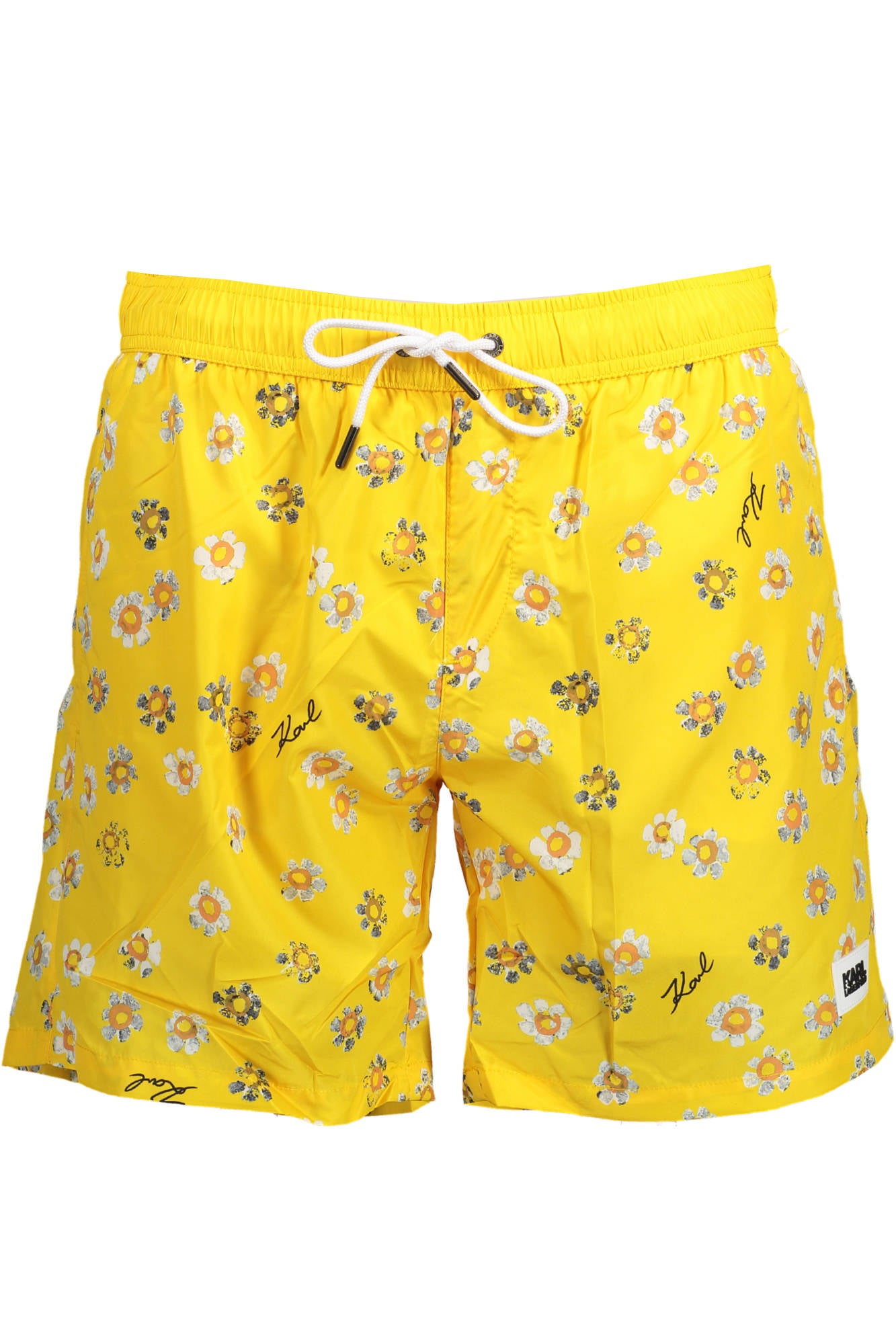 KARL LAGERFELD BEACHWEAR COSTUME PARTS UNDER MAN YELLOW-0