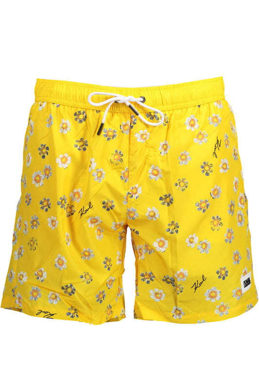 KARL LAGERFELD BEACHWEAR COSTUME PARTS UNDER MAN YELLOW-0