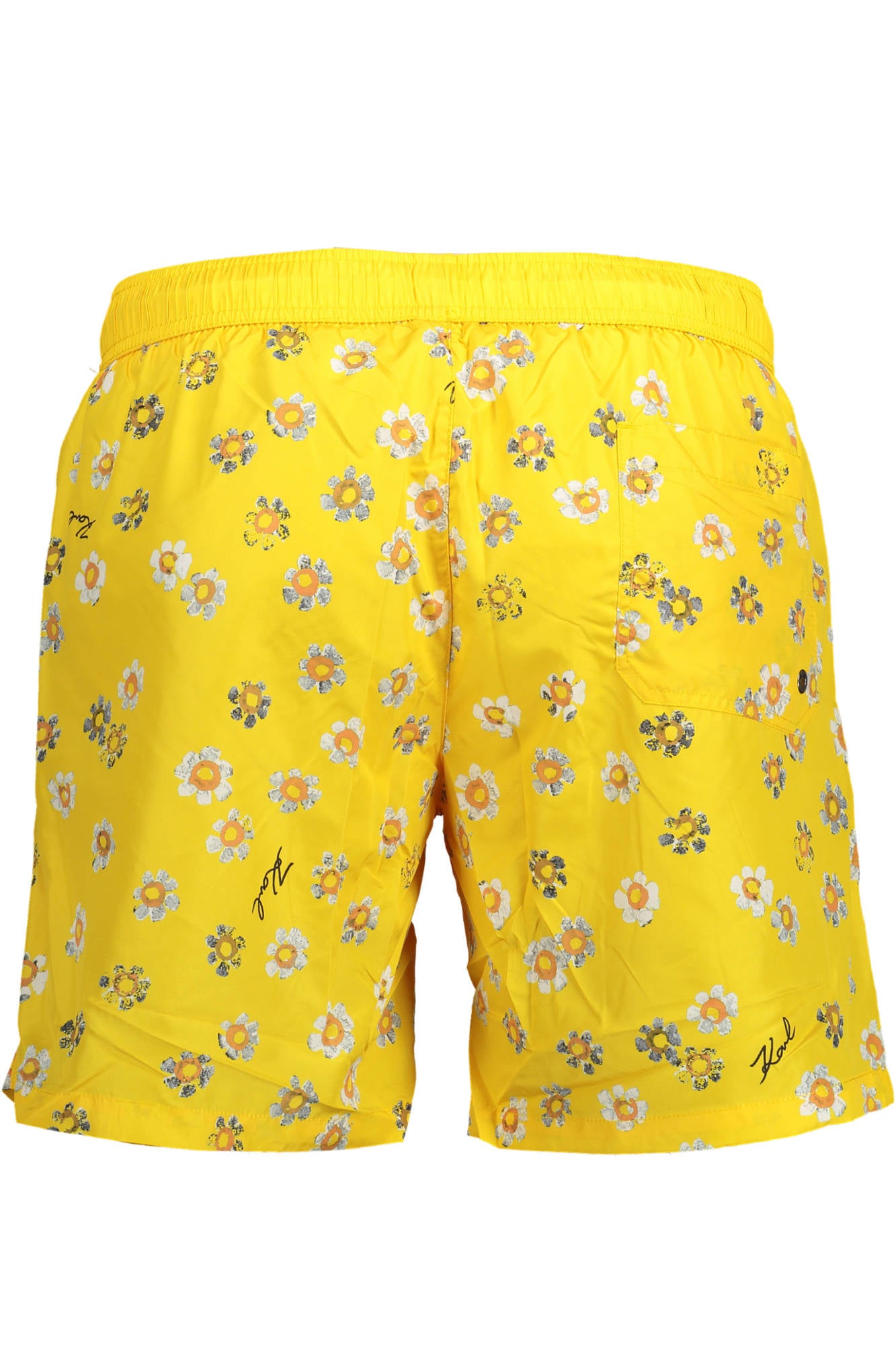 KARL LAGERFELD BEACHWEAR COSTUME PARTS UNDER MAN YELLOW-1
