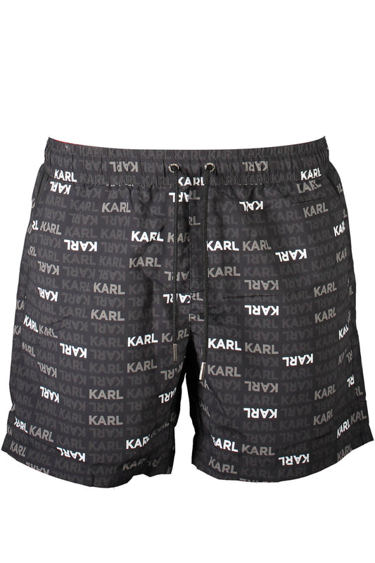 KARL LAGERFELD BEACHWEAR BLACK MEN'S UNDERWEAR-0