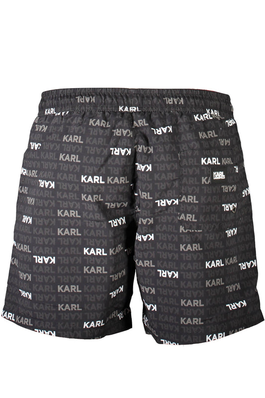 KARL LAGERFELD BEACHWEAR BLACK MEN'S UNDERWEAR-1