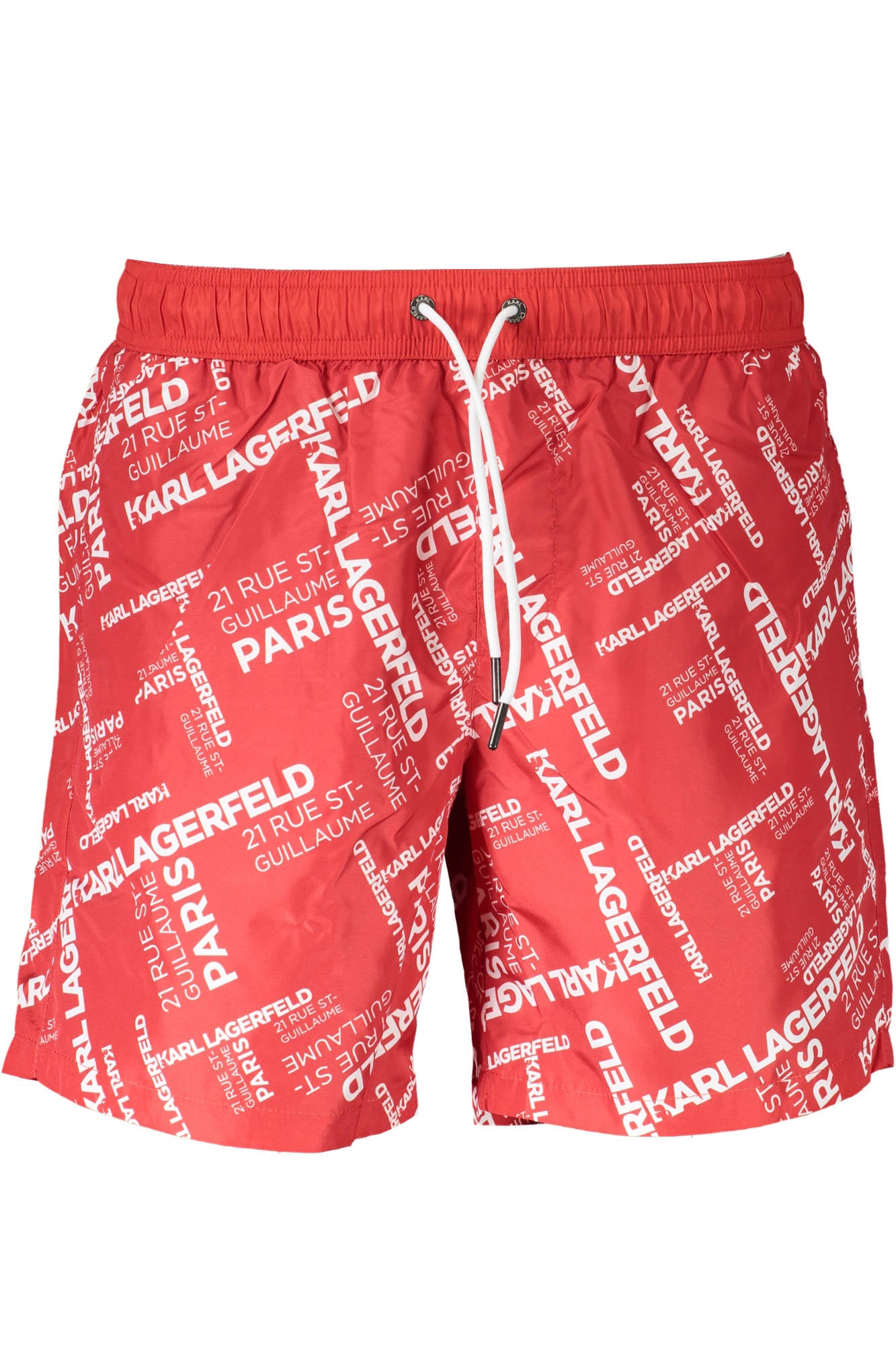 KARL LAGERFELD BEACHWEAR SWIMSUIT MEN'S BOTTOM RED-0