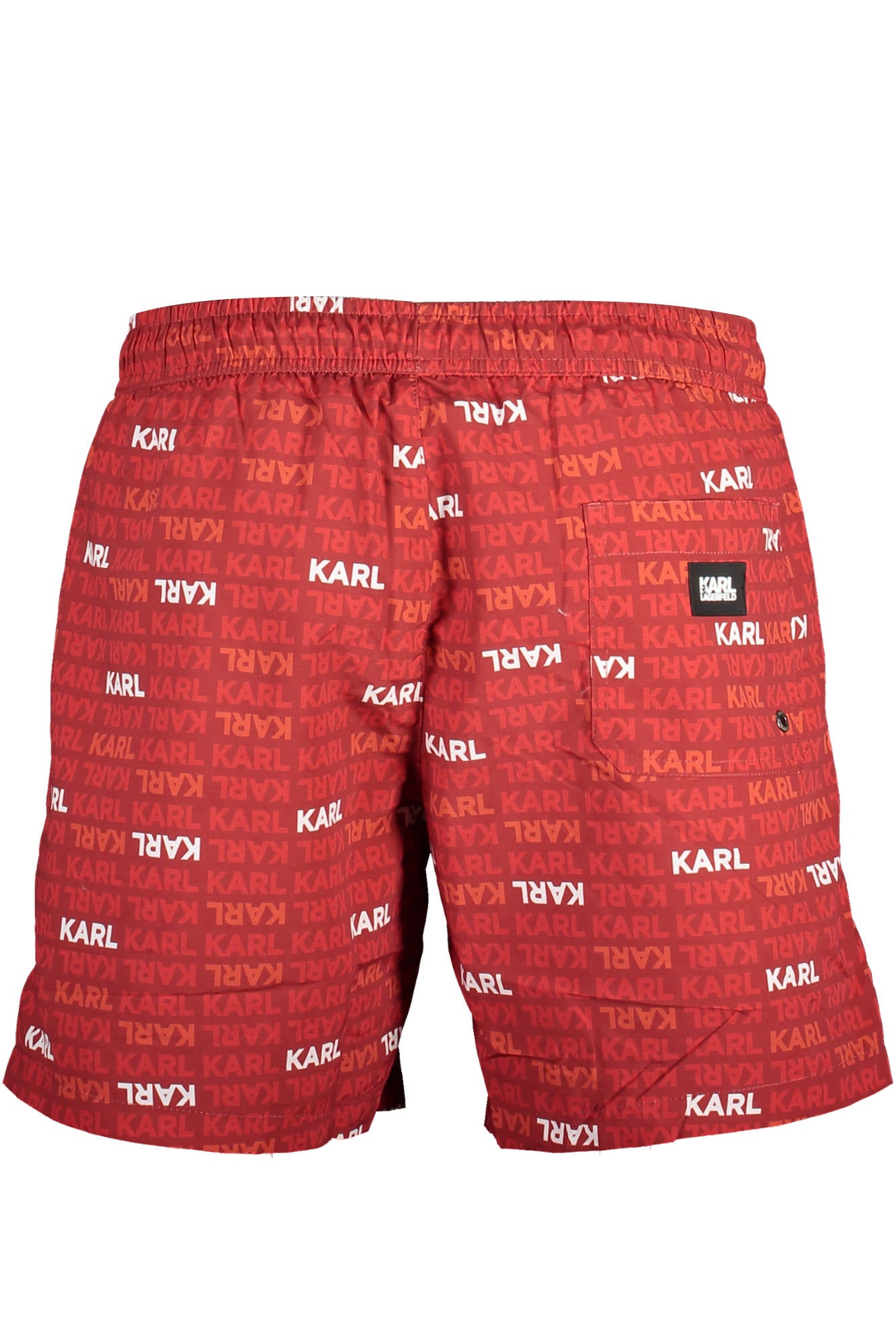 KARL LAGERFELD BEACHWEAR SWIMSUIT MEN'S BOTTOM RED-1