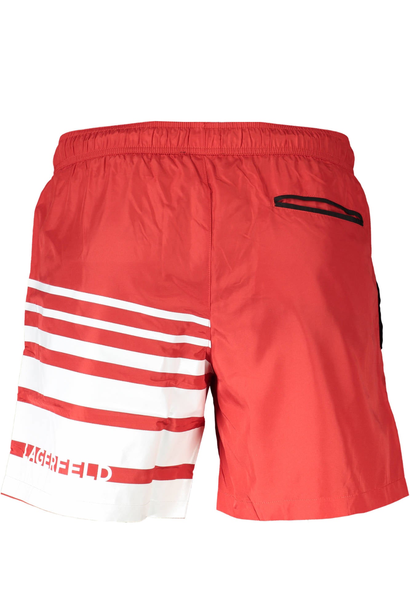 KARL LAGERFELD BEACHWEAR SWIMSUIT MEN'S BOTTOM RED-1