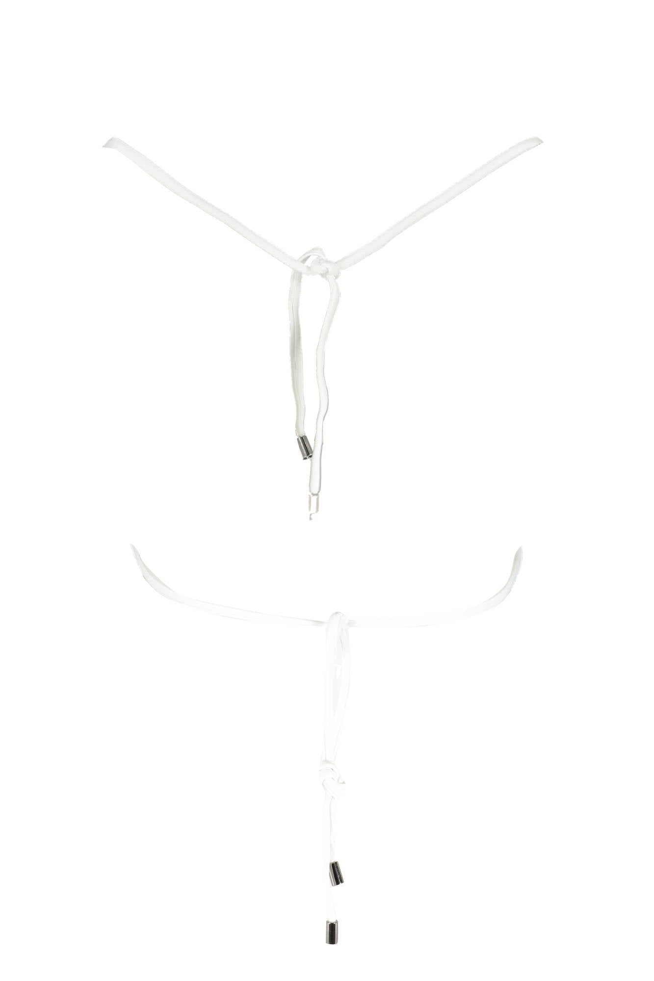 KARL LAGERFELD SWIMSUIT PARTS ABOVE WHITE WOMAN-1