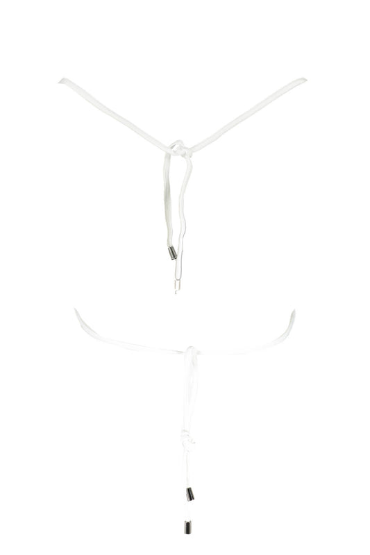 KARL LAGERFELD SWIMSUIT PARTS ABOVE WHITE WOMAN-1