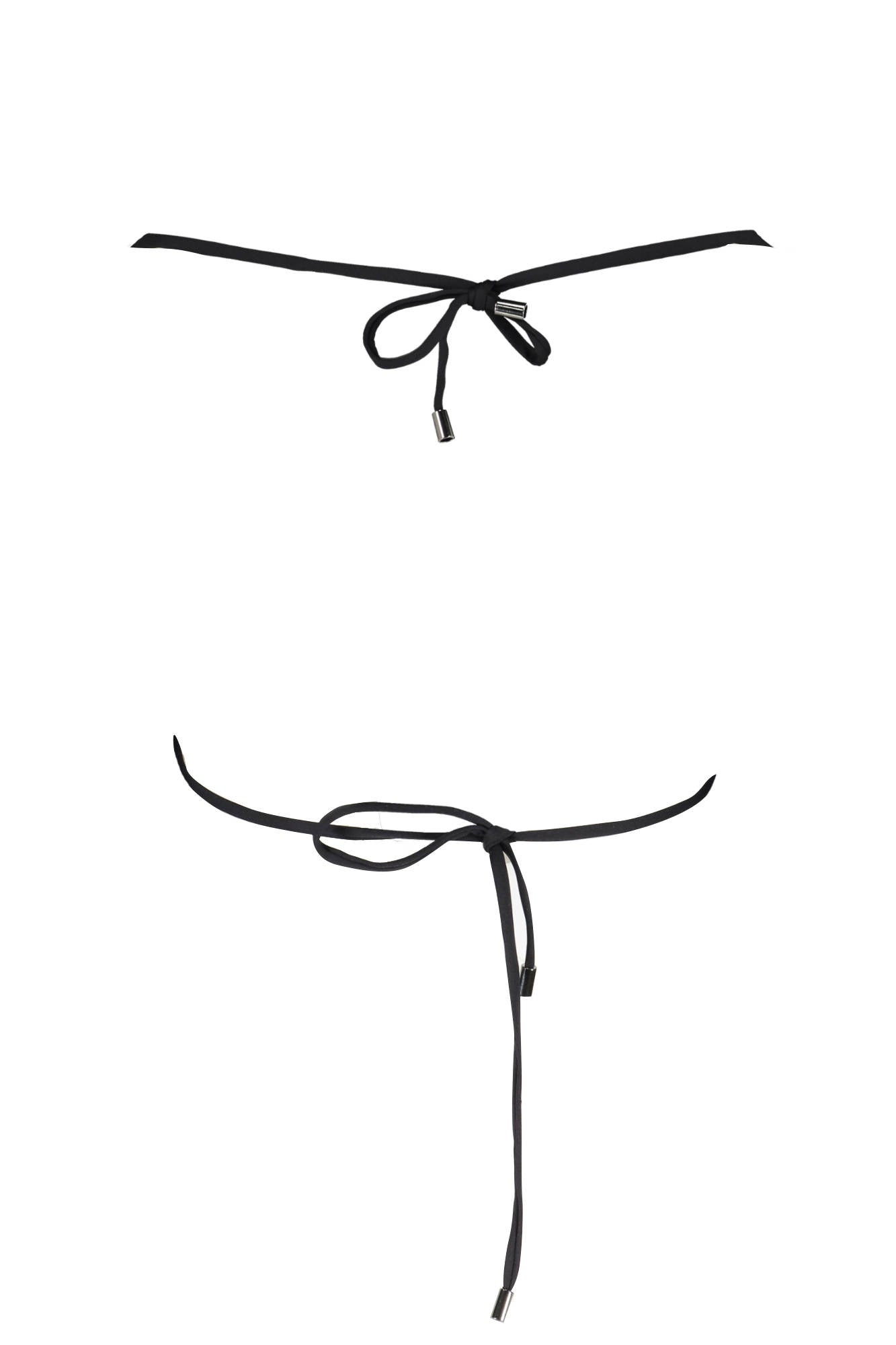 KARL LAGERFELD SWIMSUIT PARTS ABOVE WOMAN BLACK-1