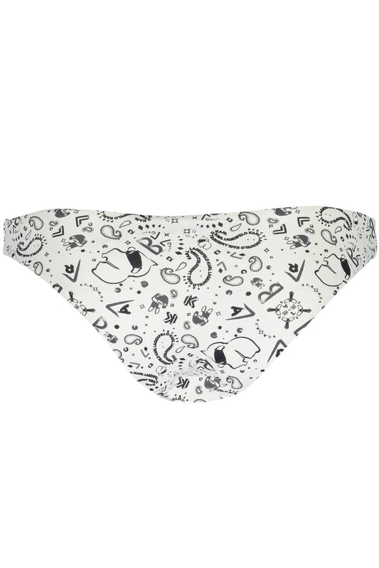KARL LAGERFELD SWIMSUIT PART UNDER WHITE WOMAN-1