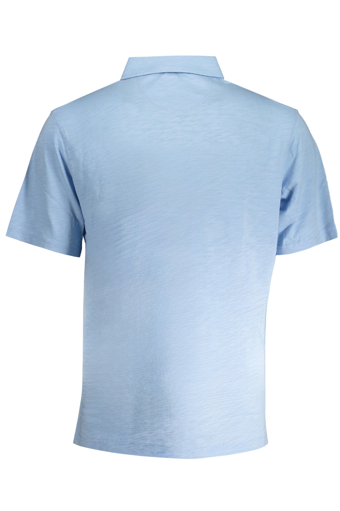 LA MARTINA MEN'S BLUE SHORT SLEEVED POLO SHIRT-1