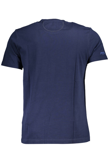 LA MARTINA MEN'S SHORT SLEEVE T-SHIRT BLUE-1