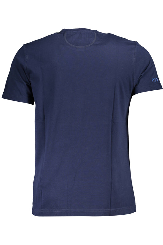 LA MARTINA MEN'S SHORT SLEEVE T-SHIRT BLUE-1