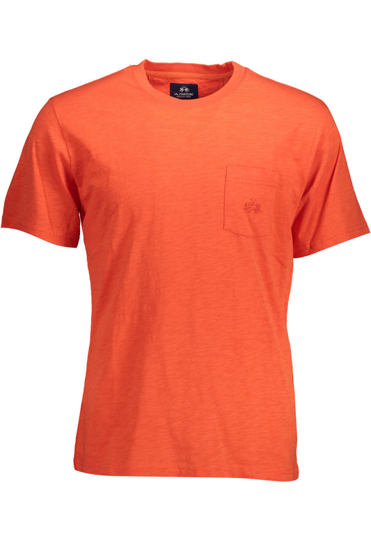 LA MARTINA RED MAN SHORT SLEEVE T-SHIRT-0