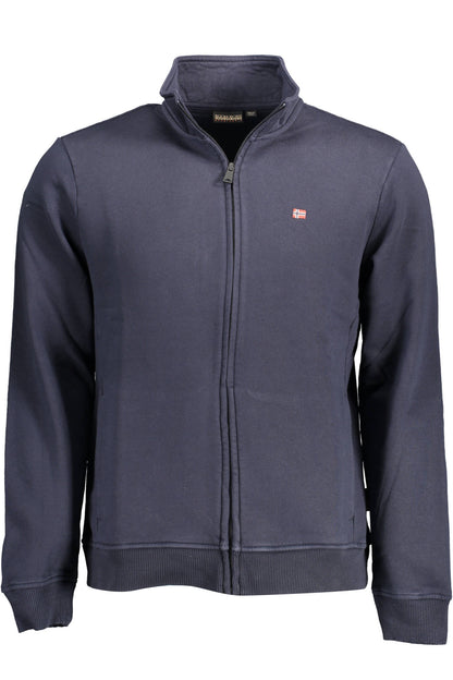 NAPAPIJRI MEN'S ZIP-UP SWEATSHIRT BLUE-0