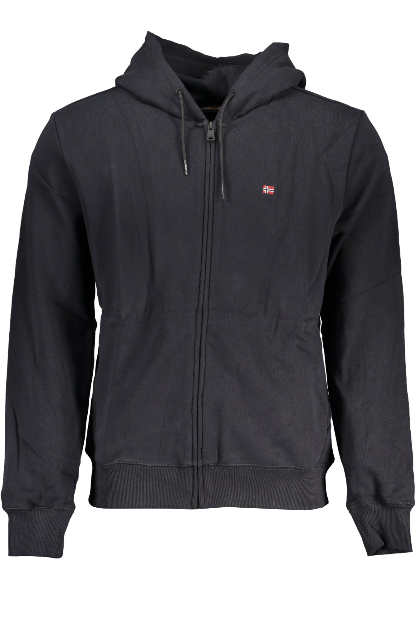 NAPAPIJRI MEN'S BLACK ZIP SWEATSHIRT-0