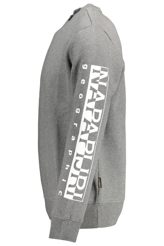 NAPAPIJRI SWEATSHIRT WITHOUT ZIP MEN GREY-1