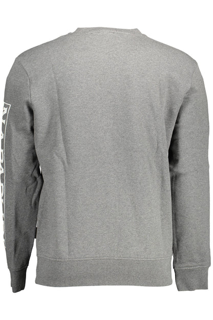 NAPAPIJRI SWEATSHIRT WITHOUT ZIP MEN GREY-2
