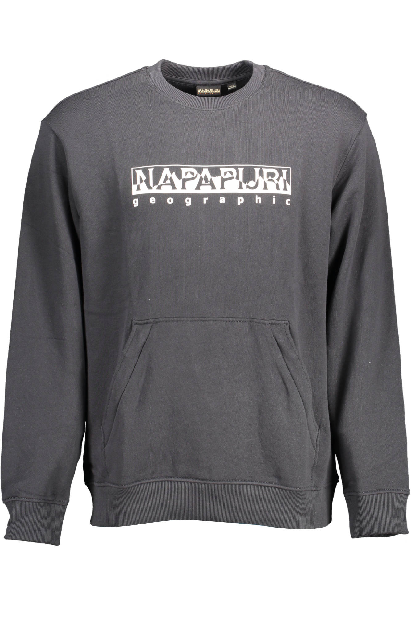 NAPAPIJRI SWEATSHIRT WITHOUT ZIP MAN BLACK-0