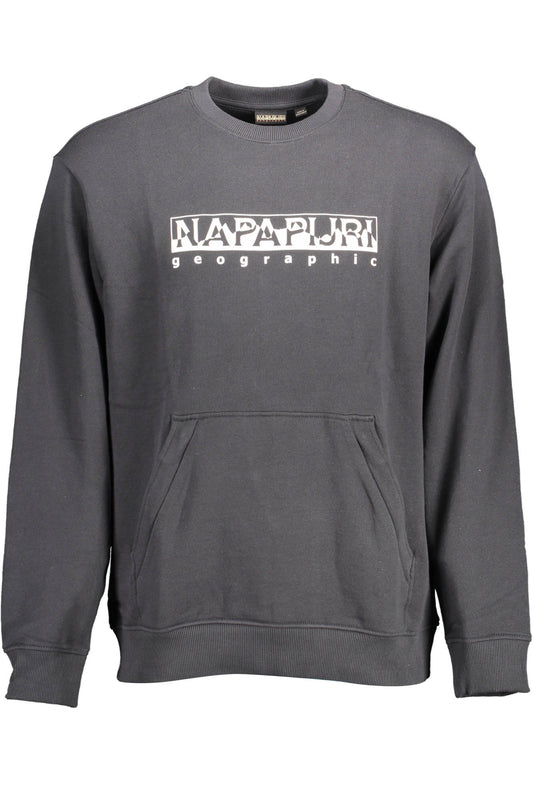 NAPAPIJRI SWEATSHIRT WITHOUT ZIP MAN BLACK-0