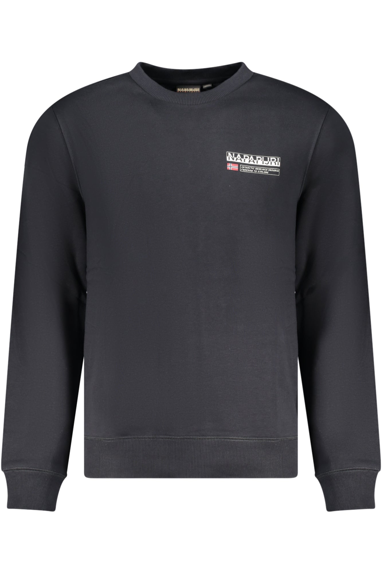 NAPAPIJRI SWEATSHIRT WITHOUT ZIP MEN BLACK-0