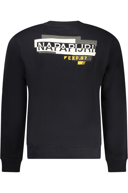 NAPAPIJRI SWEATSHIRT WITHOUT ZIP MEN BLACK-1