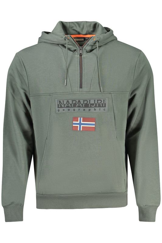 NAPAPIJRI SWEATSHIRT WITHOUT ZIP MEN GREEN-0