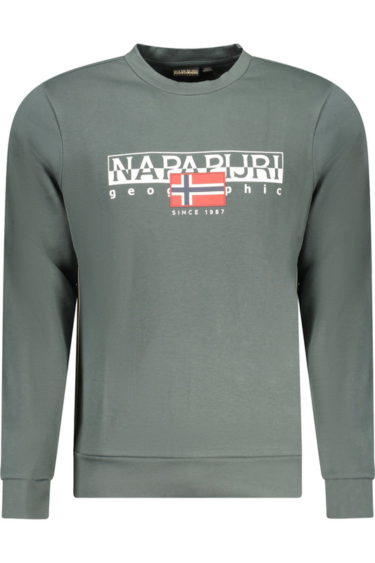 NAPAPIJRI SWEATSHIRT WITHOUT ZIP MEN GREEN-0