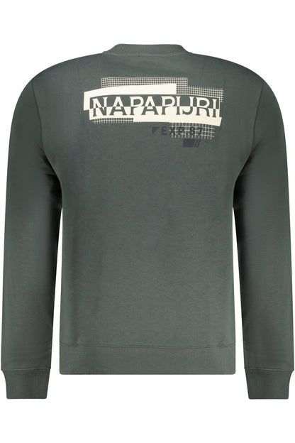 NAPAPIJRI SWEATSHIRT WITHOUT ZIP MEN GREEN-1