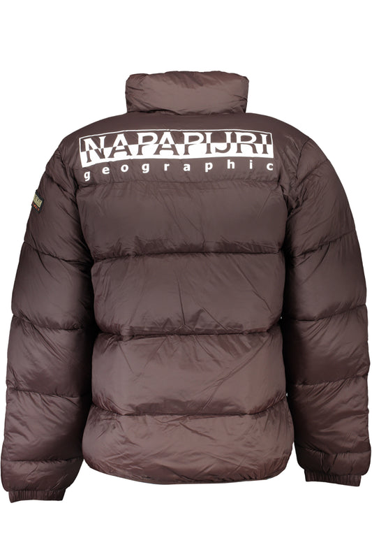 NAPAPIJRI BROWN MEN'S JACKET-1