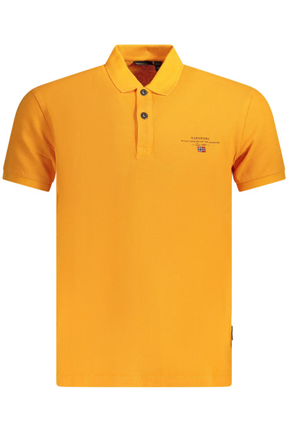 NAPAPIJRI POLO SHORT SLEEVES MEN ORANGE-0