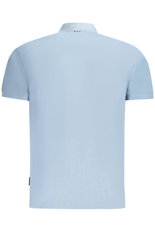 NAPAPIJRI POLO SHORT SLEEVES MEN BLUE-1
