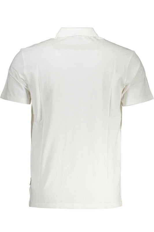 NAPAPIJRI POLO SHORT SLEEVES MEN WHITE-1