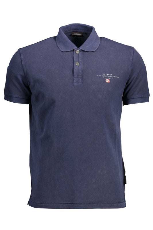 NAPAPIJRI POLO SHORT SLEEVES MEN BLUE-0