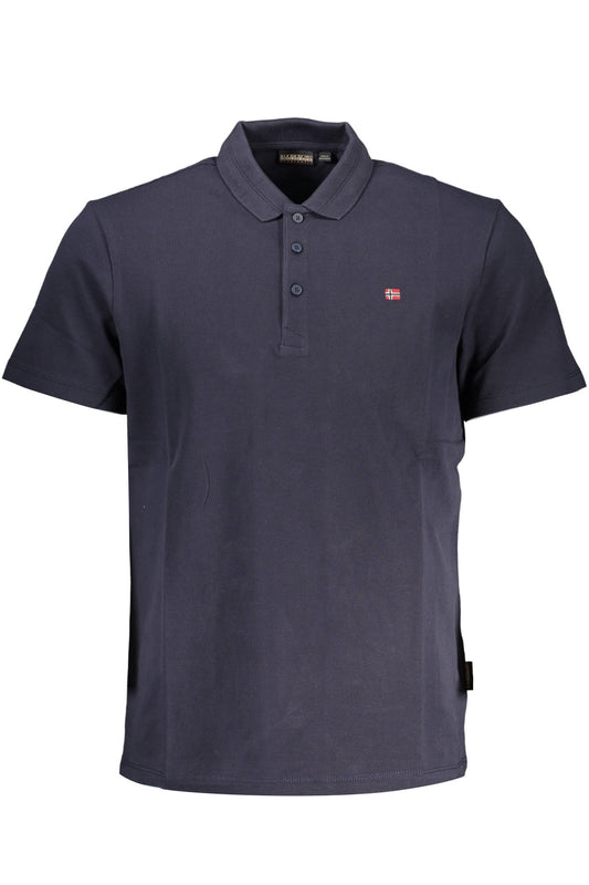 NAPAPIJRI POLO SHORT SLEEVES MEN BLUE-0