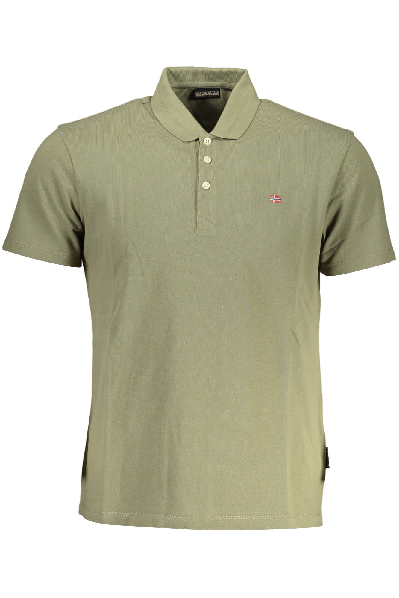 NAPAPIJRI POLO SHORT SLEEVES MEN GREEN-0