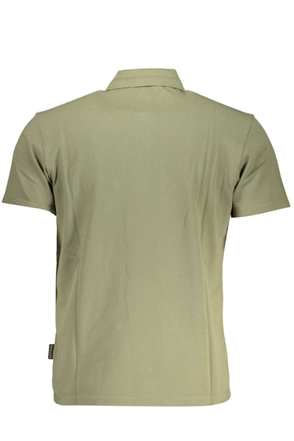 NAPAPIJRI POLO SHORT SLEEVES MEN GREEN-1