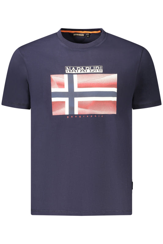 NAPAPIJRI SHORT SLEEVE T-SHIRT MEN BLUE-0