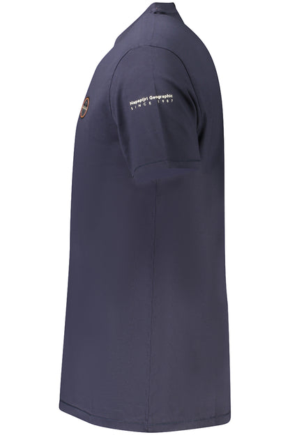 NAPAPIJRI SHORT SLEEVE T-SHIRT MEN BLUE-2