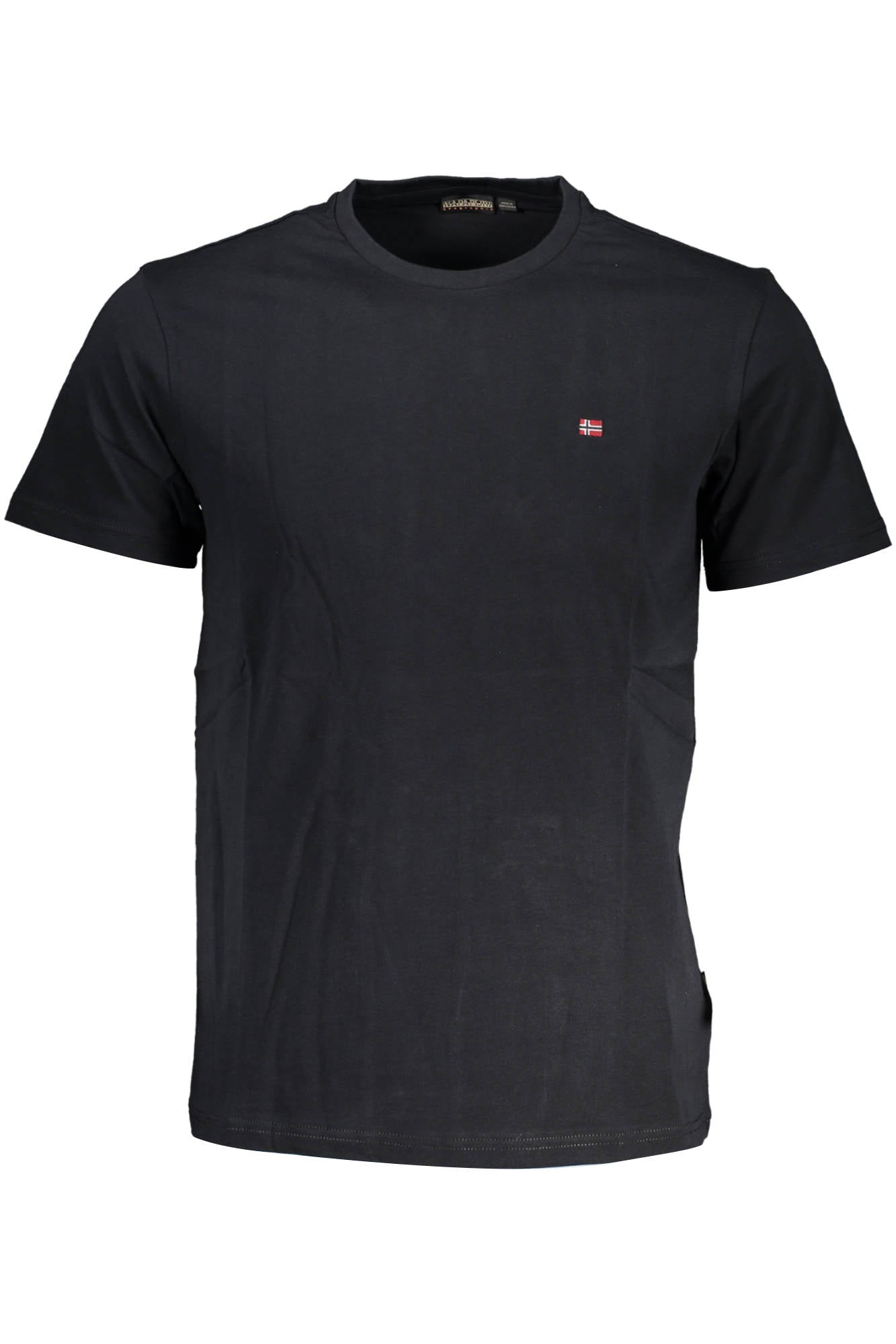 NAPAPIJRI SHORT SLEEVE T-SHIRT MEN BLACK-0
