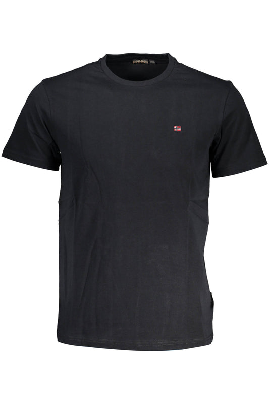 NAPAPIJRI SHORT SLEEVE T-SHIRT MEN BLACK-0