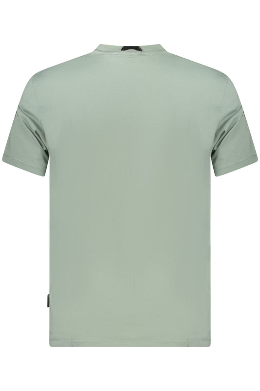 NAPAPIJRI SHORT SLEEVE T-SHIRT MEN GREEN-1