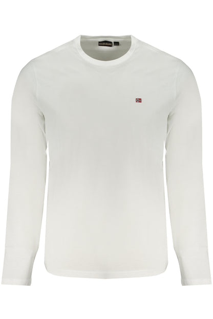 NAPAPIJRI LONG SLEEVE T-SHIRT MEN WHITE-0