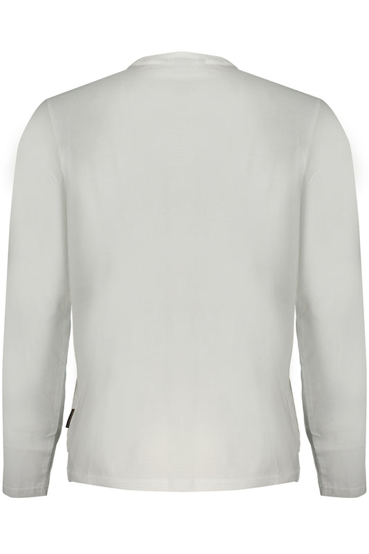 NAPAPIJRI LONG SLEEVE T-SHIRT MEN WHITE-1