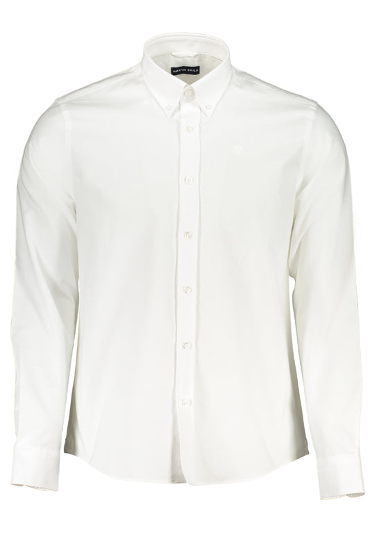 NORTH SAILS MEN'S WHITE LONG SLEEVE SHIRT-0