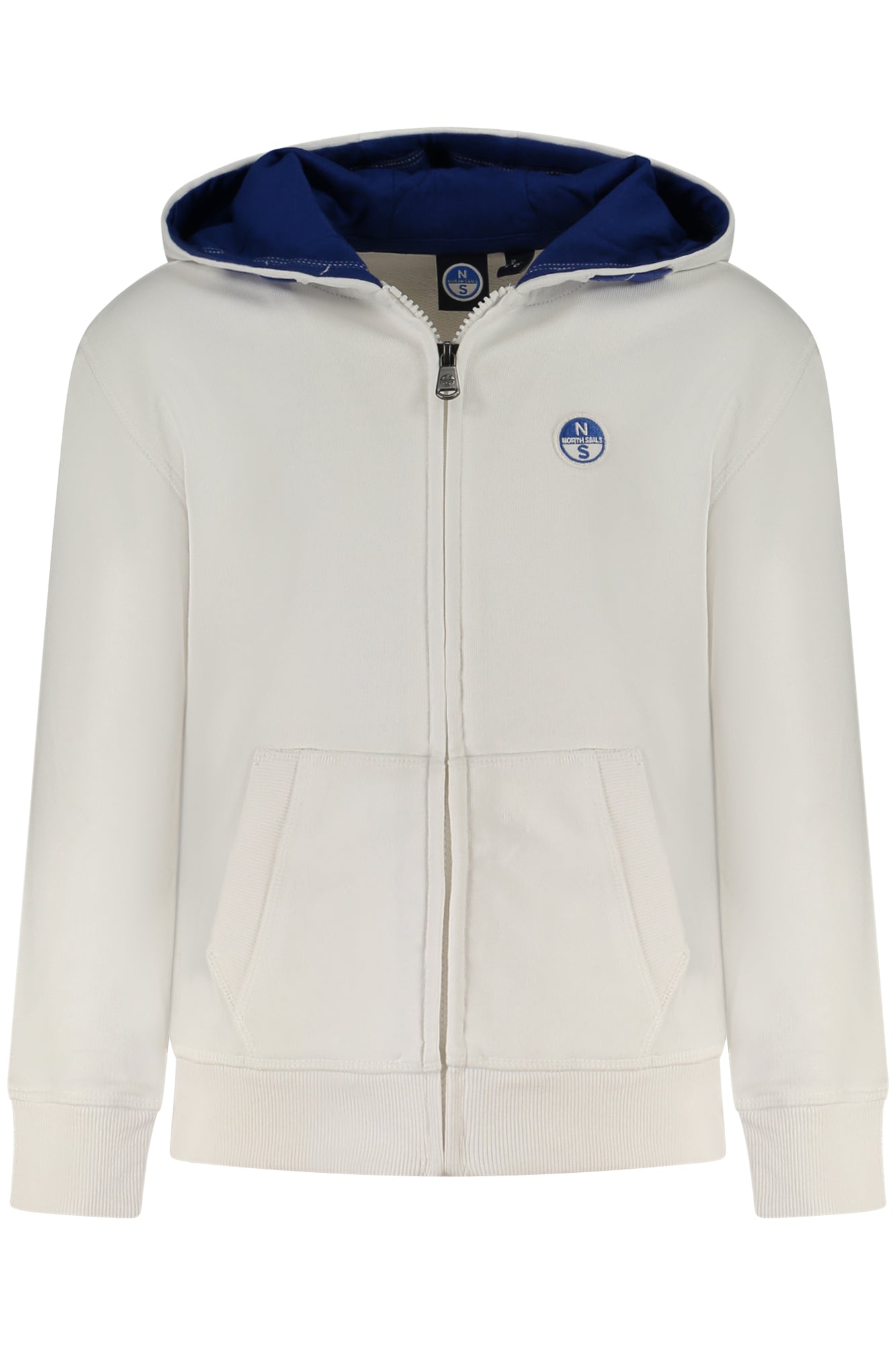 NORTH SAILS KIDS' ZIP-UP SWEATSHIRT WHITE-0