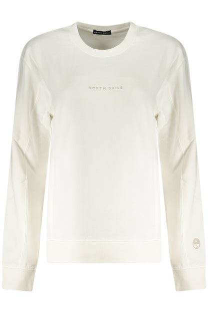 NORTH SAILS WOMEN'S ZIP-UP SWEATSHIRT WHITE-0