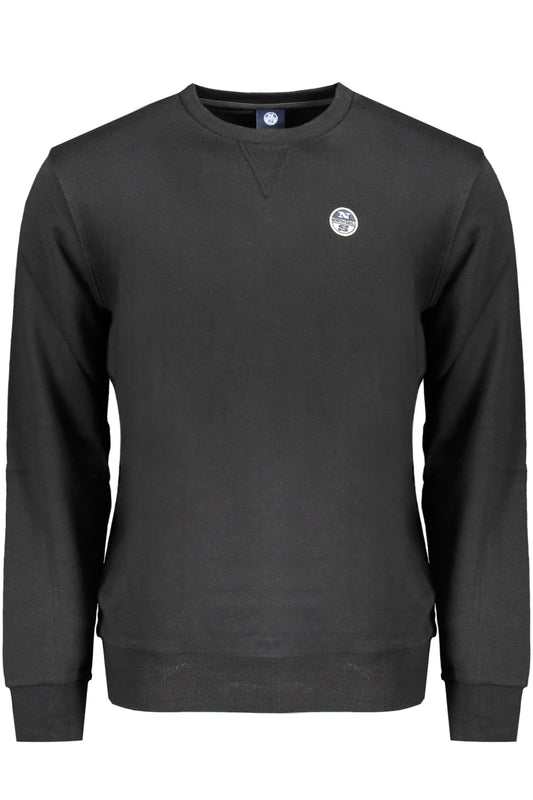 NORTH SAILS MEN'S BLACK ZIP-UP SWEATSHIRT-0
