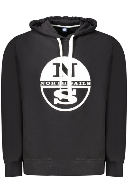 NORTH SAILS MEN'S BLACK ZIP-UP SWEATSHIRT-0