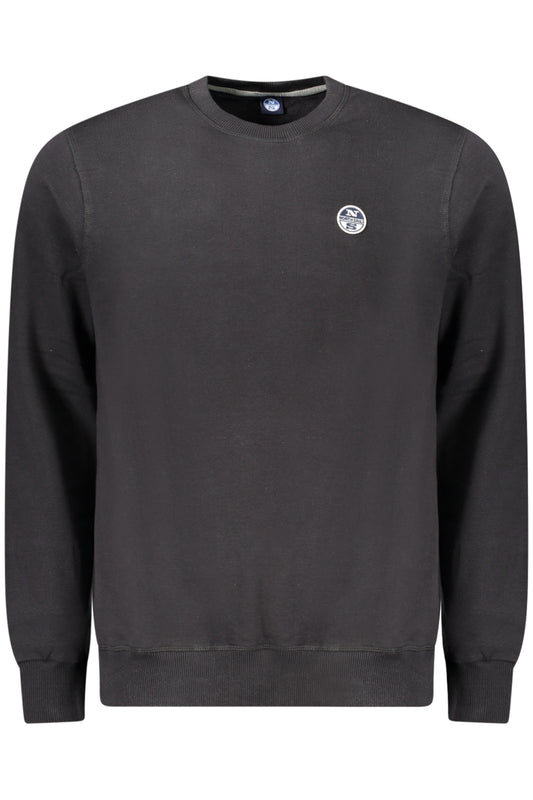 NORTH SAILS MEN'S BLACK ZIP-UP SWEATSHIRT-0