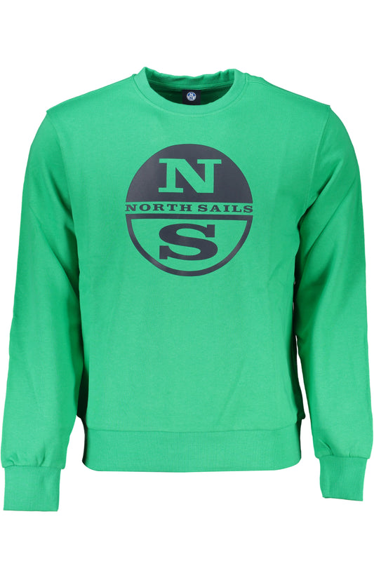 NORTH SAILS GREEN MEN'S ZIPLESS SWEATSHIRT-0