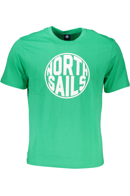 NORTH SAILS GREEN MEN'S SHORT SLEEVED T-SHIRT-0